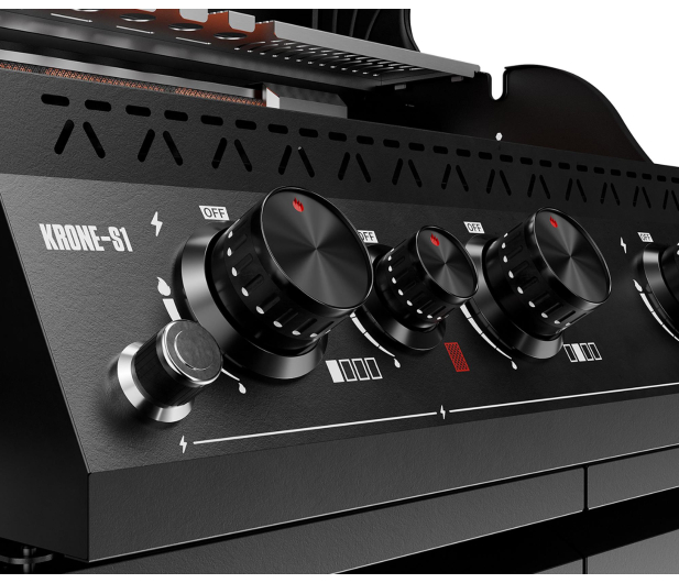 KOLER Grill ogrodowy S1 czarny - 1532904 - zdjęcie